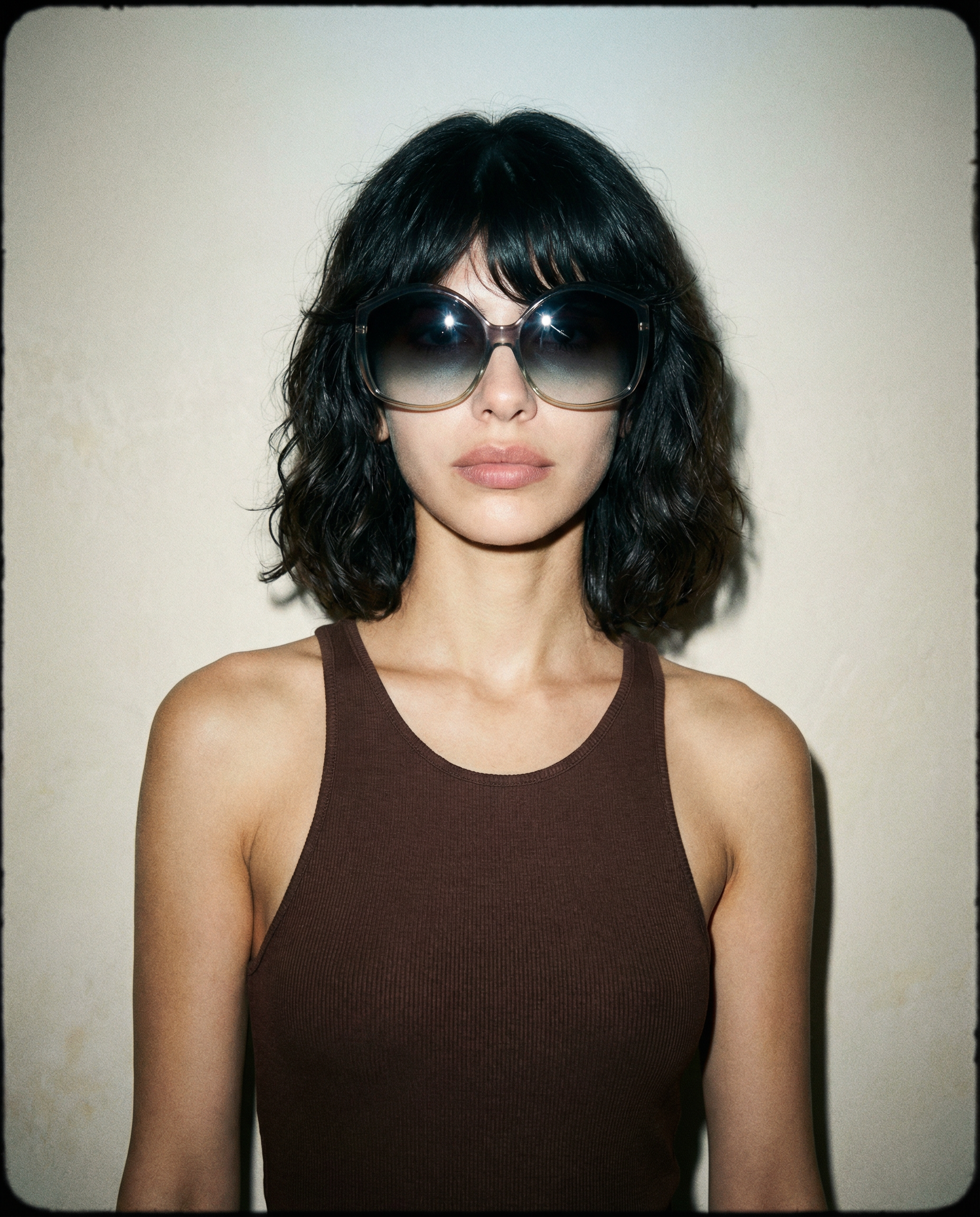 Christian Dior 2041 oversized sunglasses in optyl with grey and yellow gradient lenses Mezzanotte Madrid