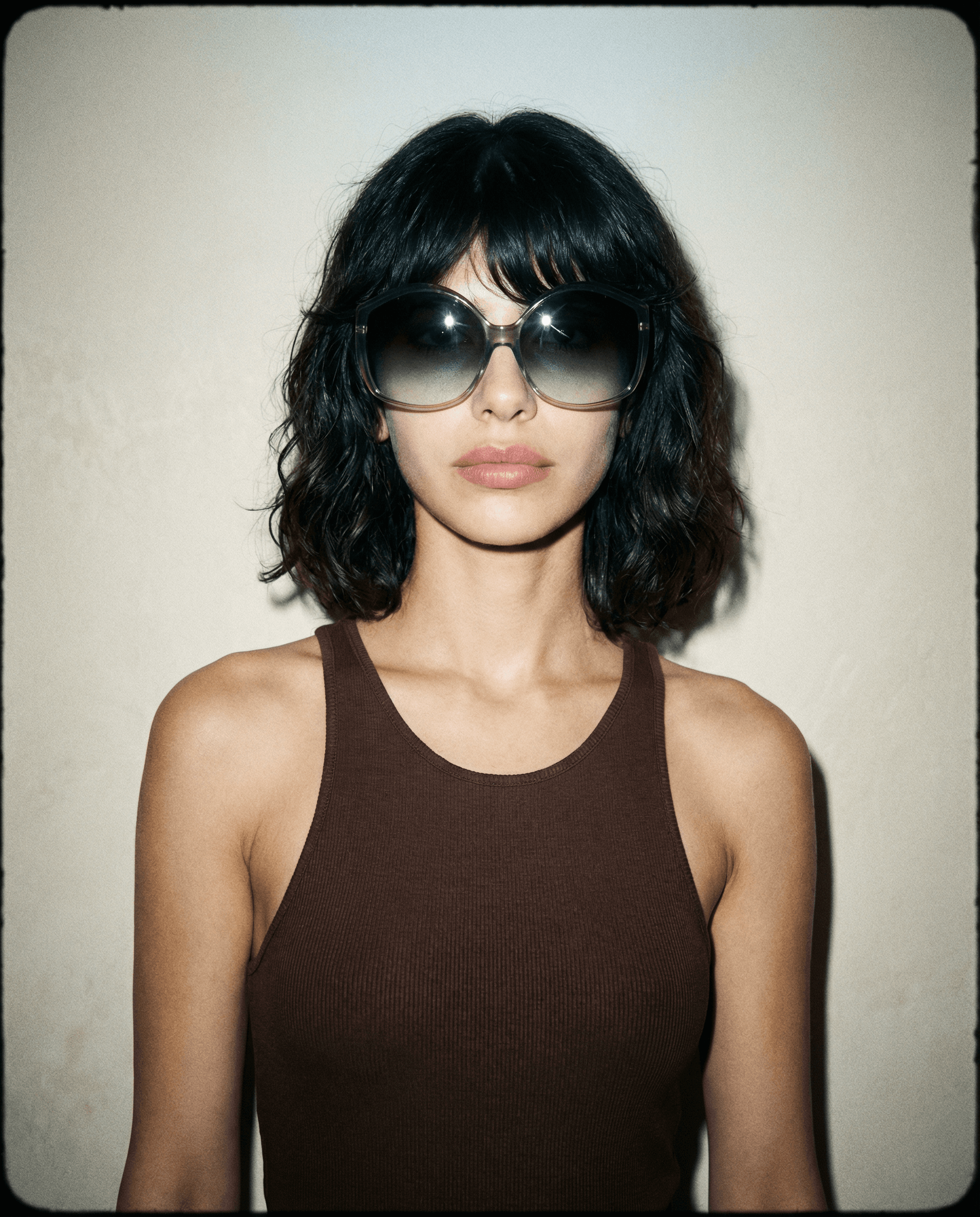 Christian Dior 2041 oversized sunglasses in optyl with grey and yellow gradient lenses Mezzanotte Madrid