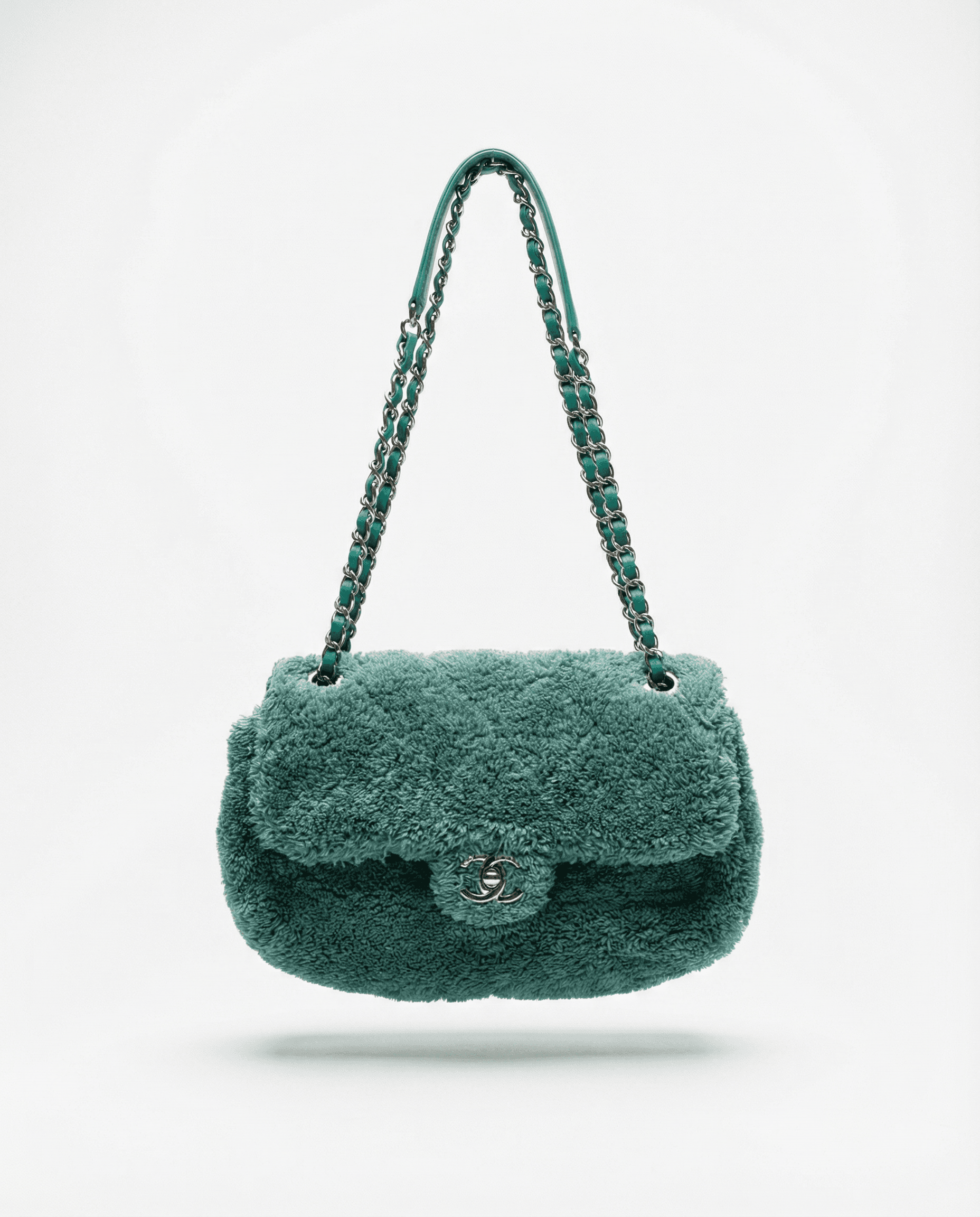 RARE SS 2019 Quilted Terry Cloth Coco Beach Flap Bag – Virginie Viard Era.