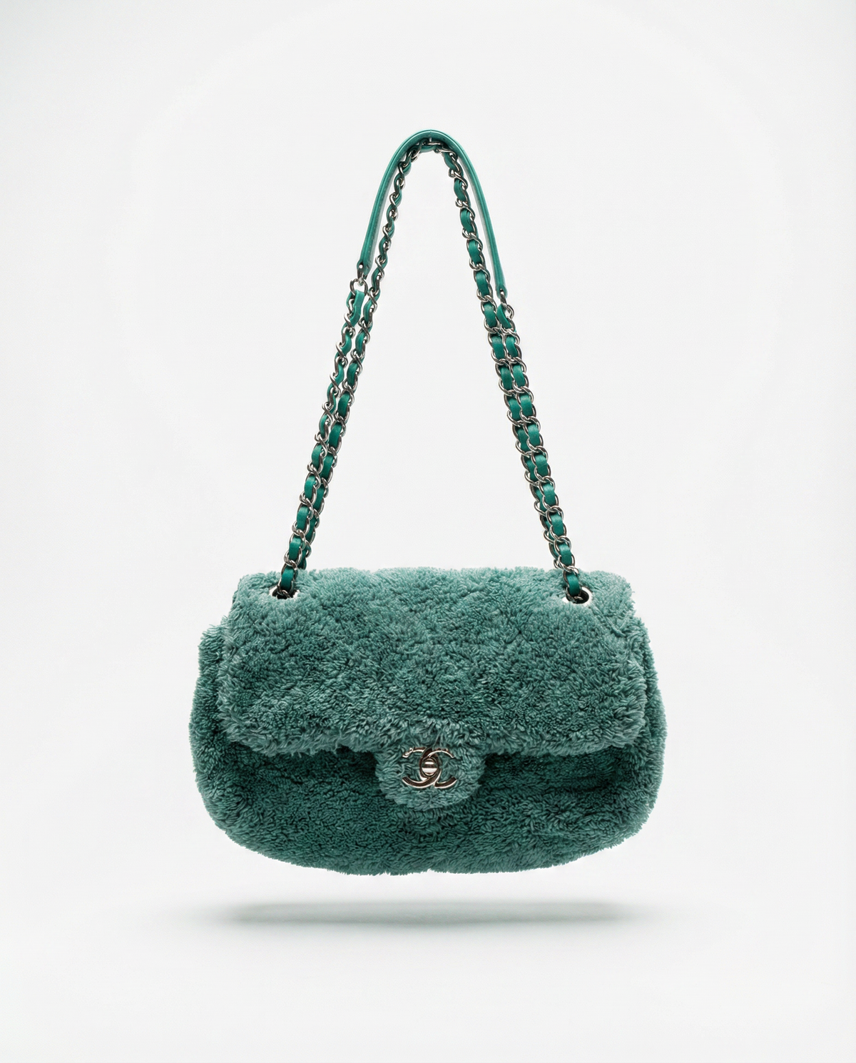 RARE SS 2019 Quilted Terry Cloth Coco Beach Flap Bag – Virginie Viard Era.