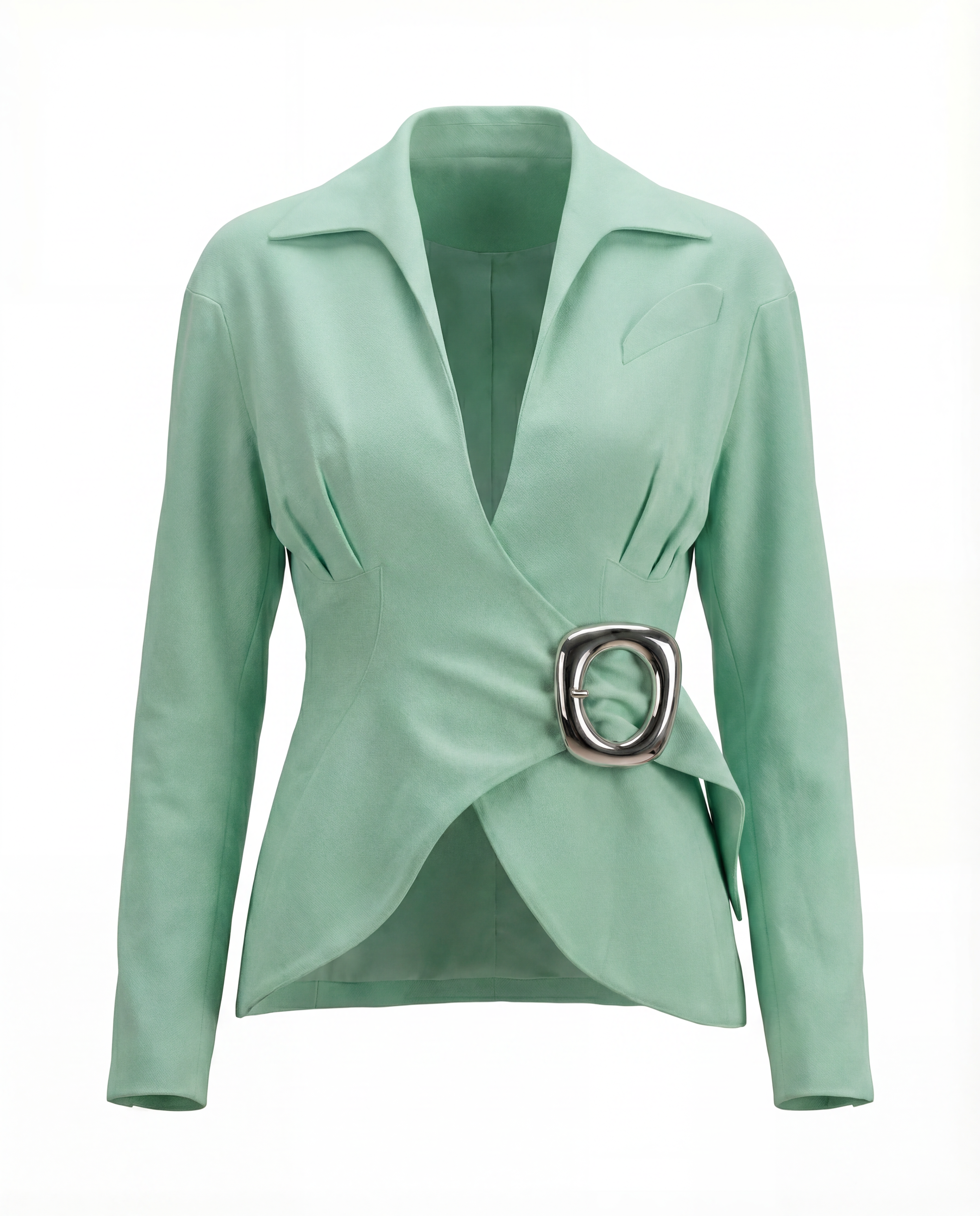 MUSEUM PIECE SS 1992 Structural Peplum Blouse – Thierry Mugler