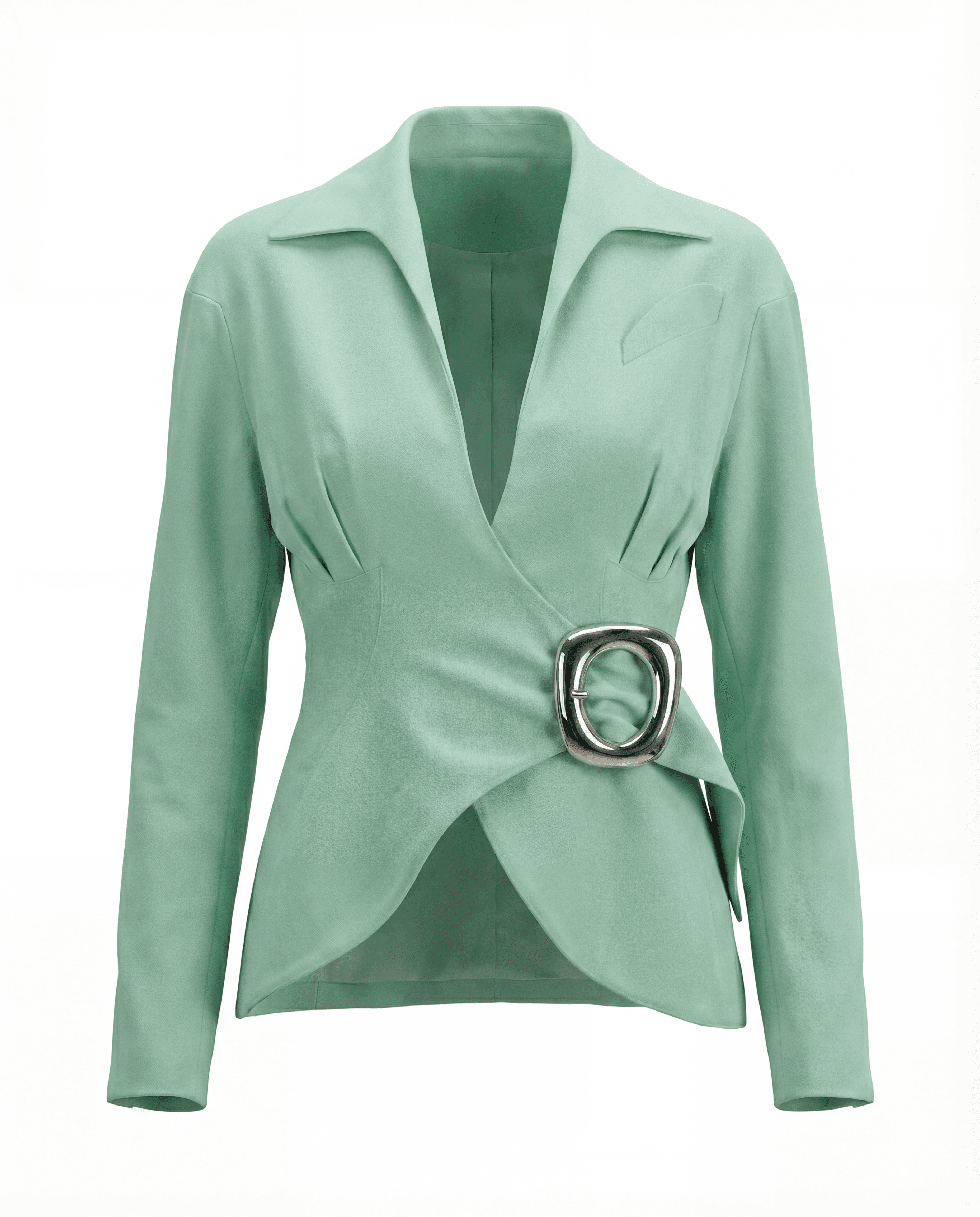 MUSEUM PIECE SS 1992 Structural Peplum Blouse – Thierry Mugler.