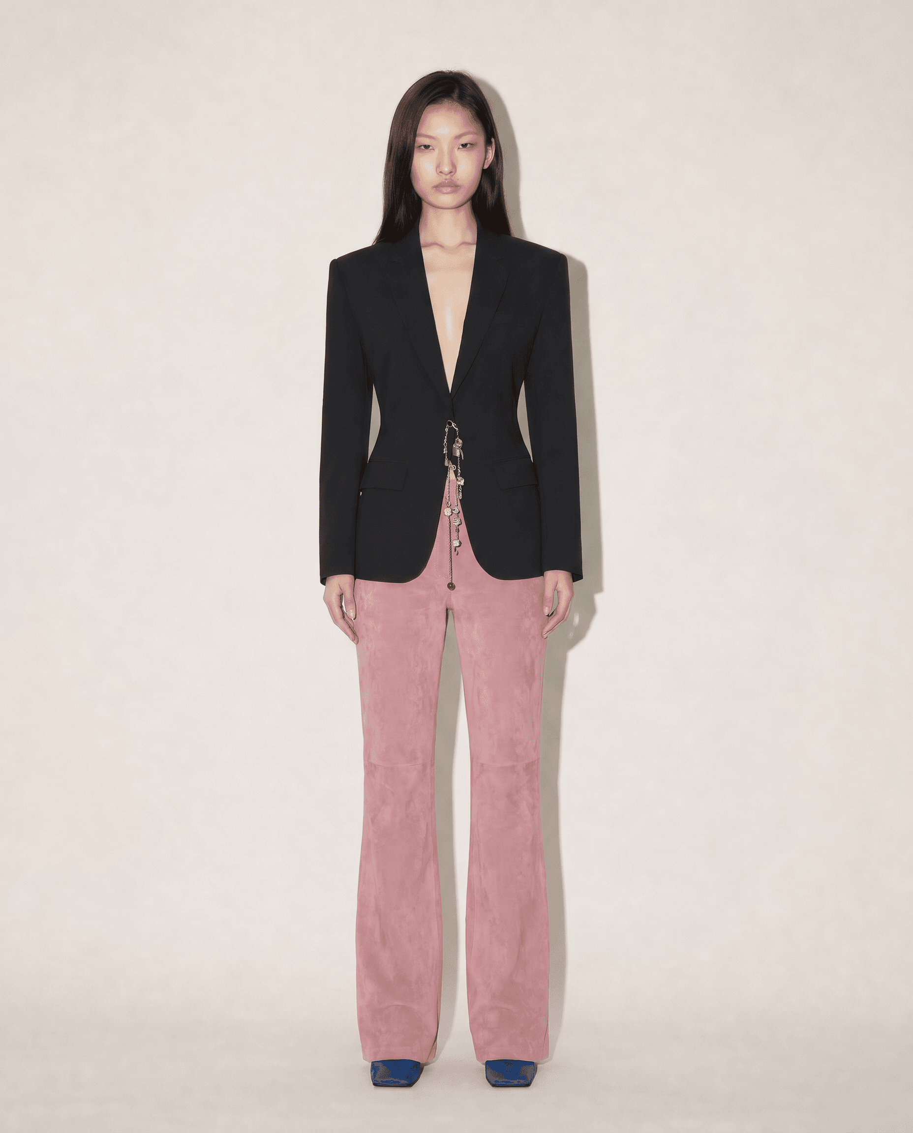 RARE SS 2003 Adorned Shawl Blazer