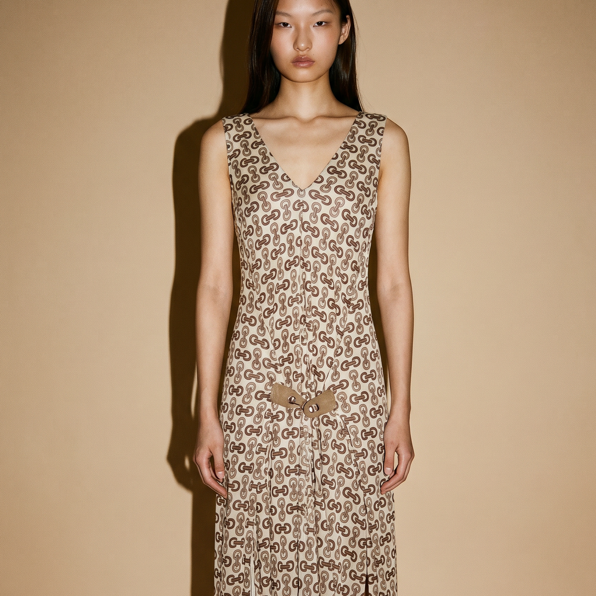 Gucci Tom Ford SS03 Horsebit Silk Dress | Runway Collector Piece