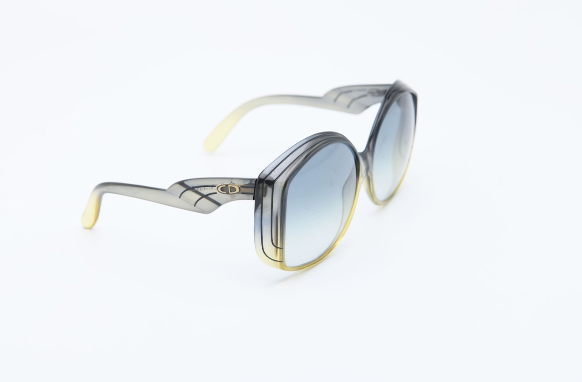 Christian Dior 2041 oversized sunglasses with gradient lenses and sculptural optyl frame Mezzanotte Madrid