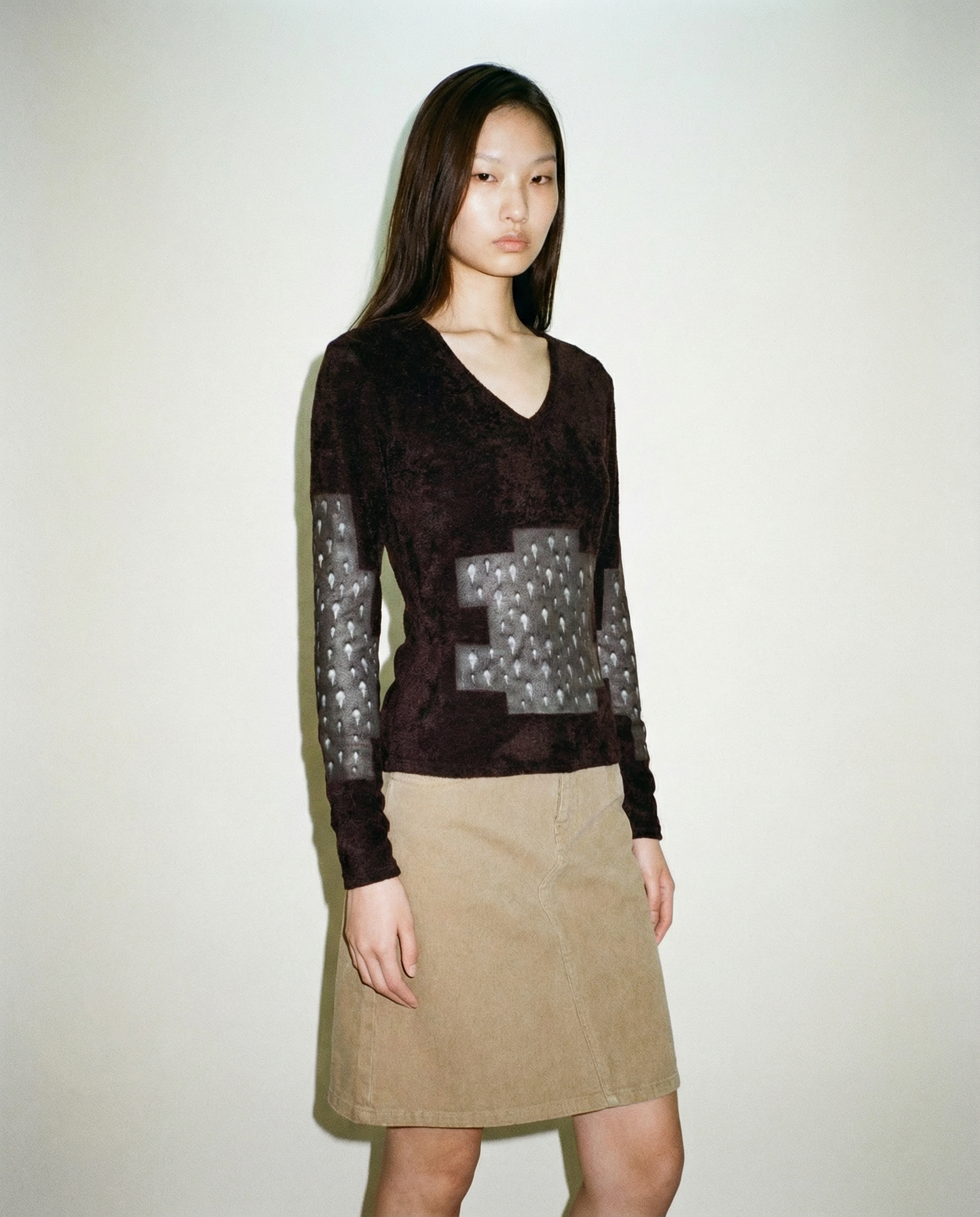 Suéter Dior Galliano estilo Y2K para alquiler fashion Madrid