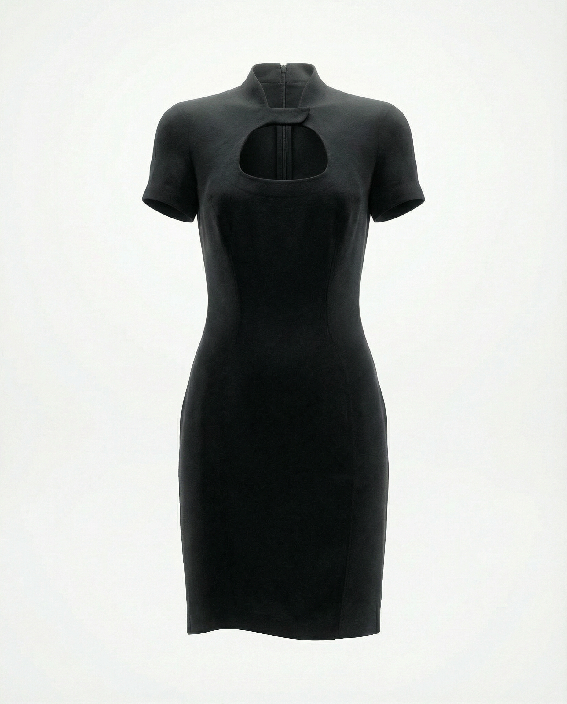 Thierry Mugler vintage dress with cut-out design archival couture piece
