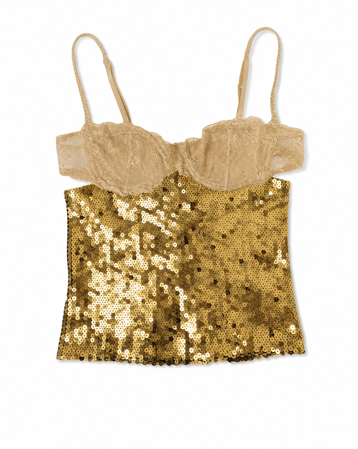 Full-length styling of an early 2000s Dolce & Gabbana corset top. Rent in Madrid with Mezzanotte.